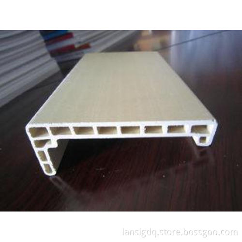 Custom Interior Door Frame Architrave , Wood Plastic Compos